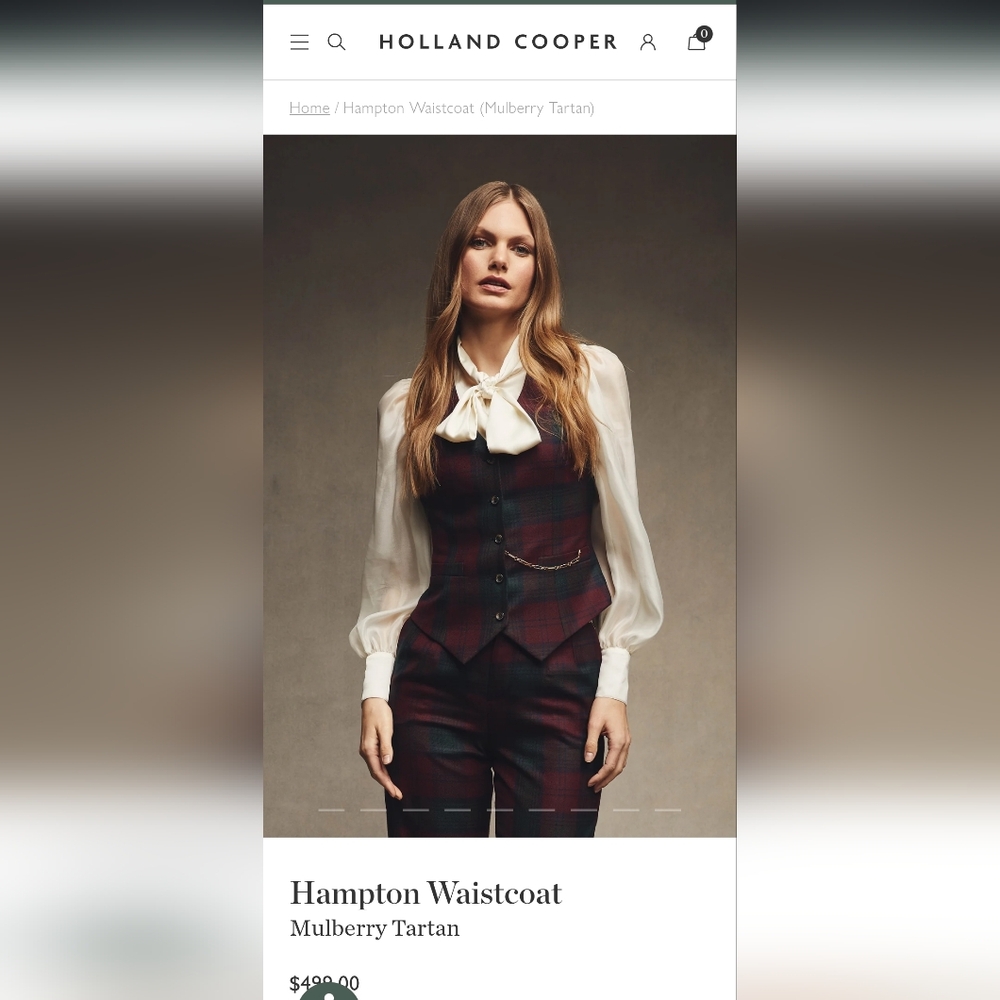 Holland Cooper Hampton Vest XS